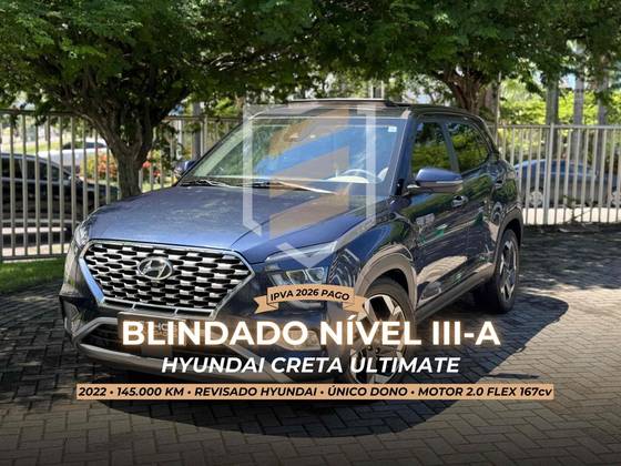 HYUNDAI CRETA 2.0 FLEX ULTIMATE AUTOMÁTICO
